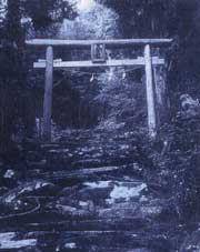 徳島県天岩戸神社一の鳥居
