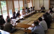 円覚寺山内 松嶺院での講義